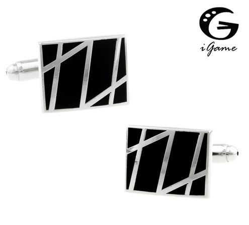 iGame Factory Supply Popular Cuff Links Black Color Rectangle Design Quality Copper Material Free Shipping
iGame Factory Supply Popular Cuff Links Black Color Rectangle Design Quality Copper Material Free Shipping