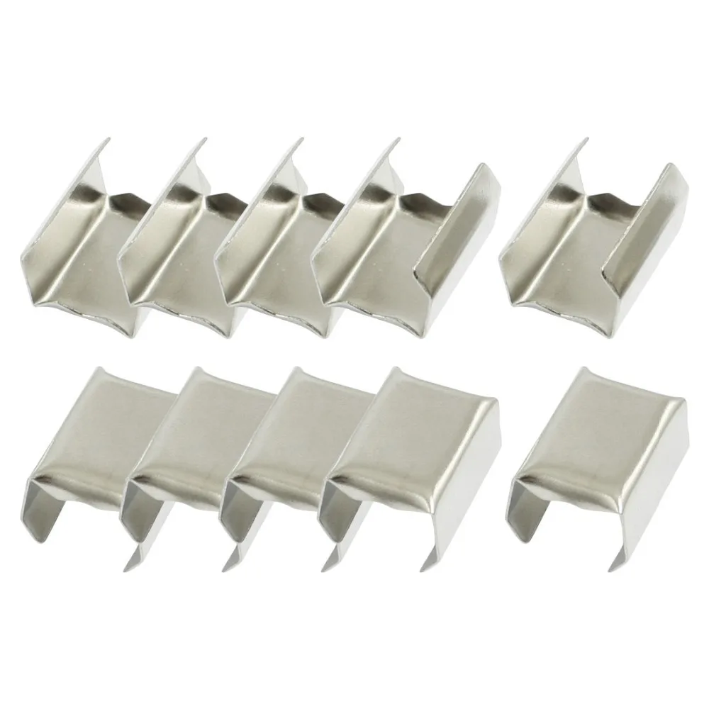 6mm x 11mm 100 Pcs Silver Tone Fixed Mount Aluminum Rope Clip Cable Clamp Free Shipping
6mm x 11mm 100 Pcs Silver Tone Fixed Mount Aluminum Rope Clip Cable Clamp Free Shipping