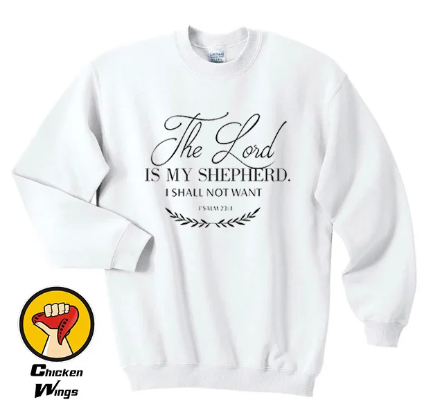 23rd Psalm, Bible verse Sweatshirt, Christian Sweatshirt, Faith Sweatshirt, Inspirational clothing Jesus Crewneck Christian-D421
23rd Psalm, Bible verse Sweatshirt, Christian Sweatshirt, Faith Sweatshirt, Inspirational clothing Jesus Crewneck Christian-D421