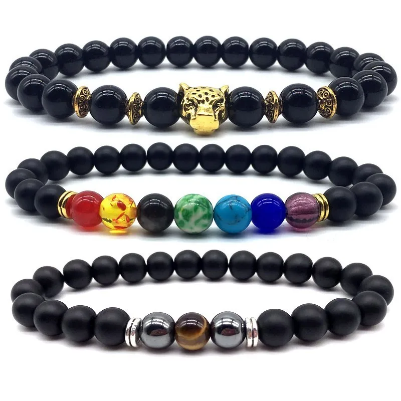 Men Bracelet 2019 Charm Fashion Male Jewelry classic lion head High quality Natural Stone Bracelets pulseras hombre mujer joyas
Men Bracelet 2019 Charm Fashion Male Jewelry classic lion head High quality Natural Stone Bracelets pulseras hombre mujer joyas