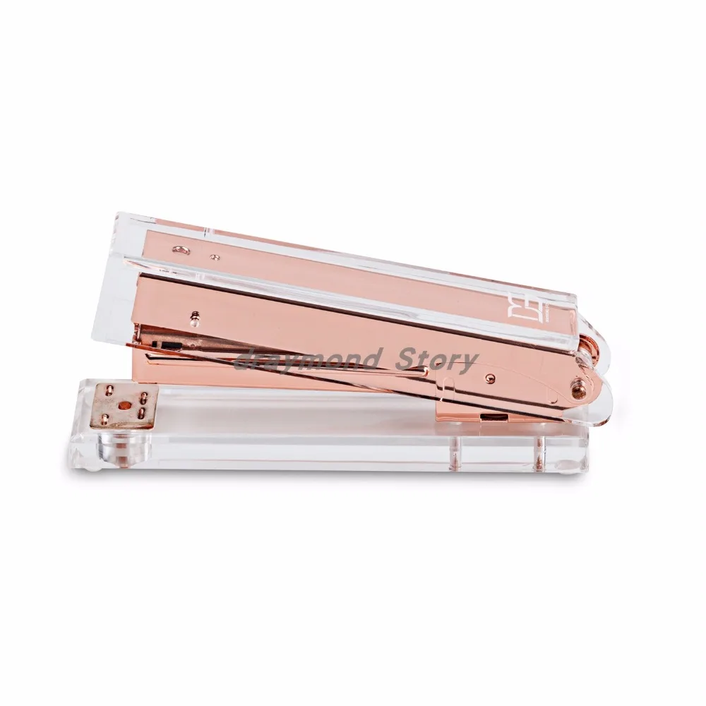 rose gold acrylic Stapler stationery student office Stapler supplies draymond Story Desk Kit
rose gold acrylic Stapler stationery student office Stapler supplies draymond Story Desk Kit