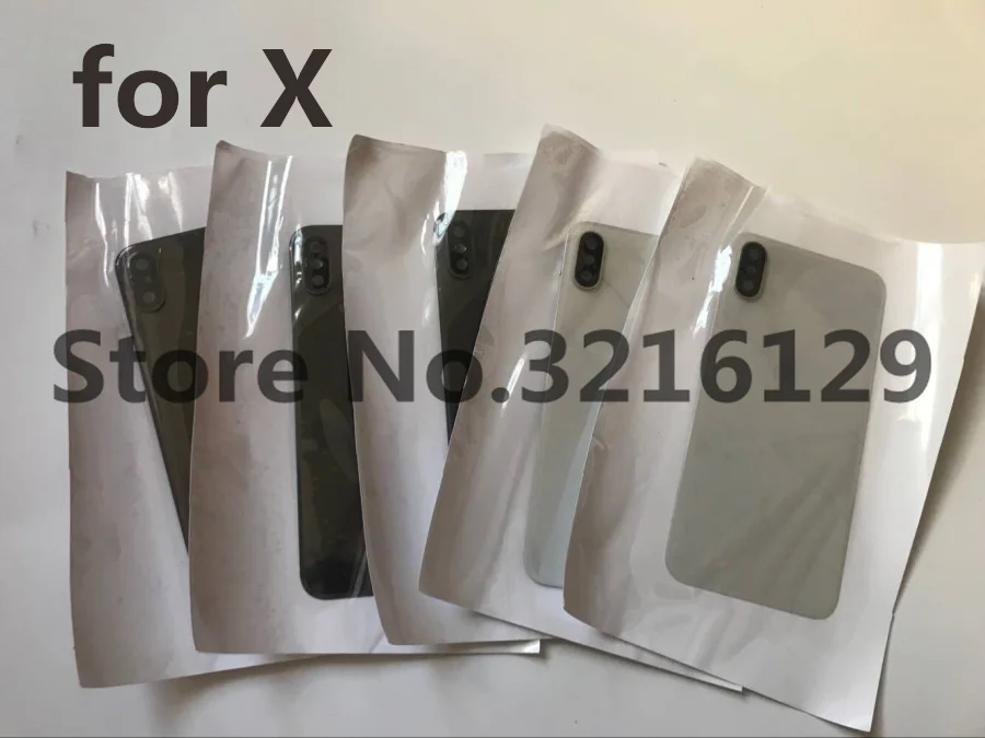 10pcs Original for iPhone 8 8plus X XR XS max Back Battery Cover Rear Glass Housing Case with Camera Repaor Replacement Part
10pcs Original for iPhone 8 8plus X XR XS max Back Battery Cover Rear Glass Housing Case with Camera Repaor Replacement Part