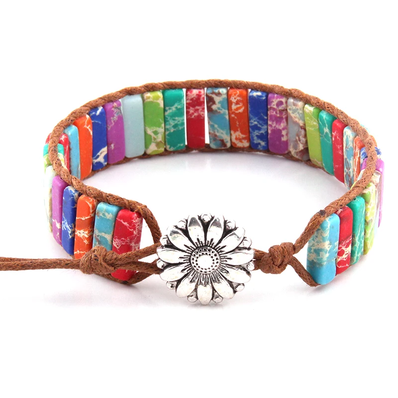 Drop Shippers Fashion Beautiful Multi Color Energy Bracelets Handmade Natural Stone Tube Beads Wrap Bracelets & Bangles
Drop Shippers Fashion Beautiful Multi Color Energy Bracelets Handmade Natural Stone Tube Beads Wrap Bracelets & Bangles
