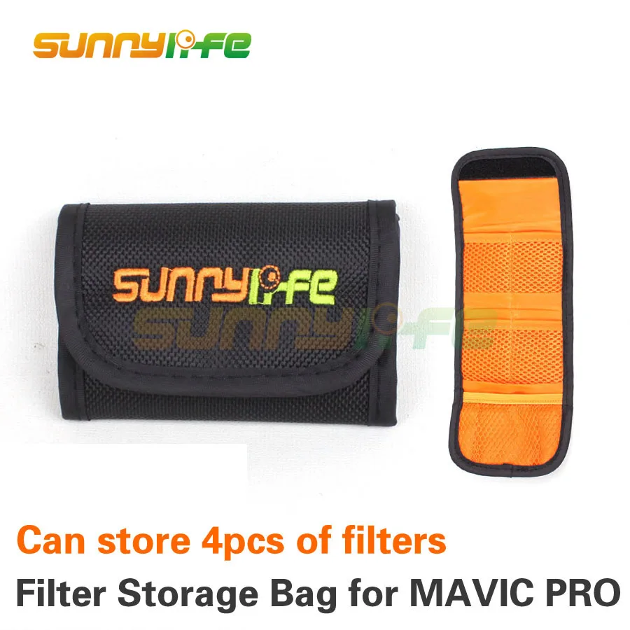 Сумка для фильтров объектива Sunnylife MCUV CPL ND, Портативная сумка для хранения с 4 фильтрами для DJI MAVIC PRO
Сумка для фильтров объектива Sunnylife MCUV CPL ND, Портативная сумка для хранения с 4 фильтрами для DJI MAVIC PRO