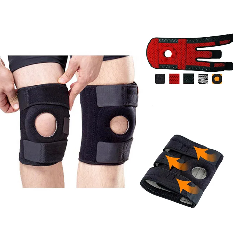 1Pcs Adjustable Sports Training Elastic Knee Support Brace Kneepad Adjustable Patella Knee Pads Hole Kneepad Safety Guard Strap
1Pcs Adjustable Sports Training Elastic Knee Support Brace Kneepad Adjustable Patella Knee Pads Hole Kneepad Safety Guard Strap