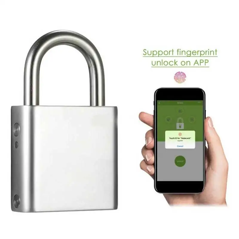 Smart Keyless Waterproof APP Button / Fingerprint / Password Unlock Anti-Theft Padlock Door Luggage Case Locker Cabinet Lock
Smart Keyless Waterproof APP Button / Fingerprint / Password Unlock Anti-Theft Padlock Door Luggage Case Locker Cabinet Lock