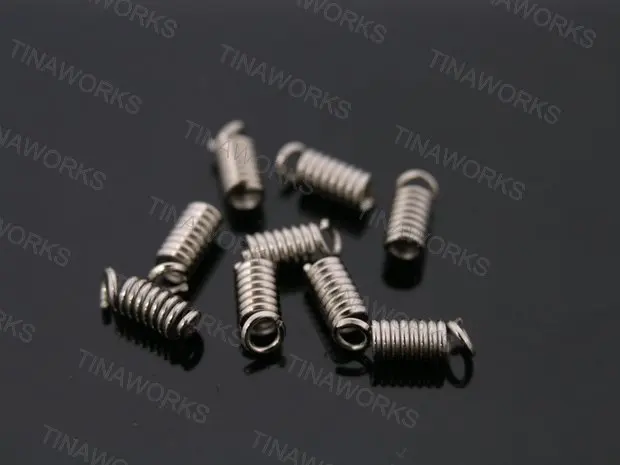 Free Shipping 2000pcs Coil End Crimp Fasteners 6x4mm Fit 1.0-1.8mm cord
Free Shipping 2000pcs Coil End Crimp Fasteners 6x4mm Fit 1.0-1.8mm cord