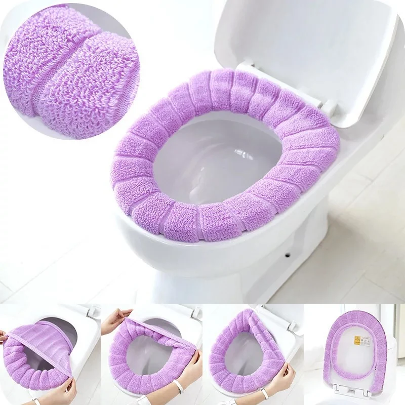 Elastic Thick Toilet Seat Cover Washable WC Toilet Cover Bathroom Accessories Universal Toilet Mat
Elastic Thick Toilet Seat Cover Washable WC Toilet Cover Bathroom Accessories Universal Toilet Mat