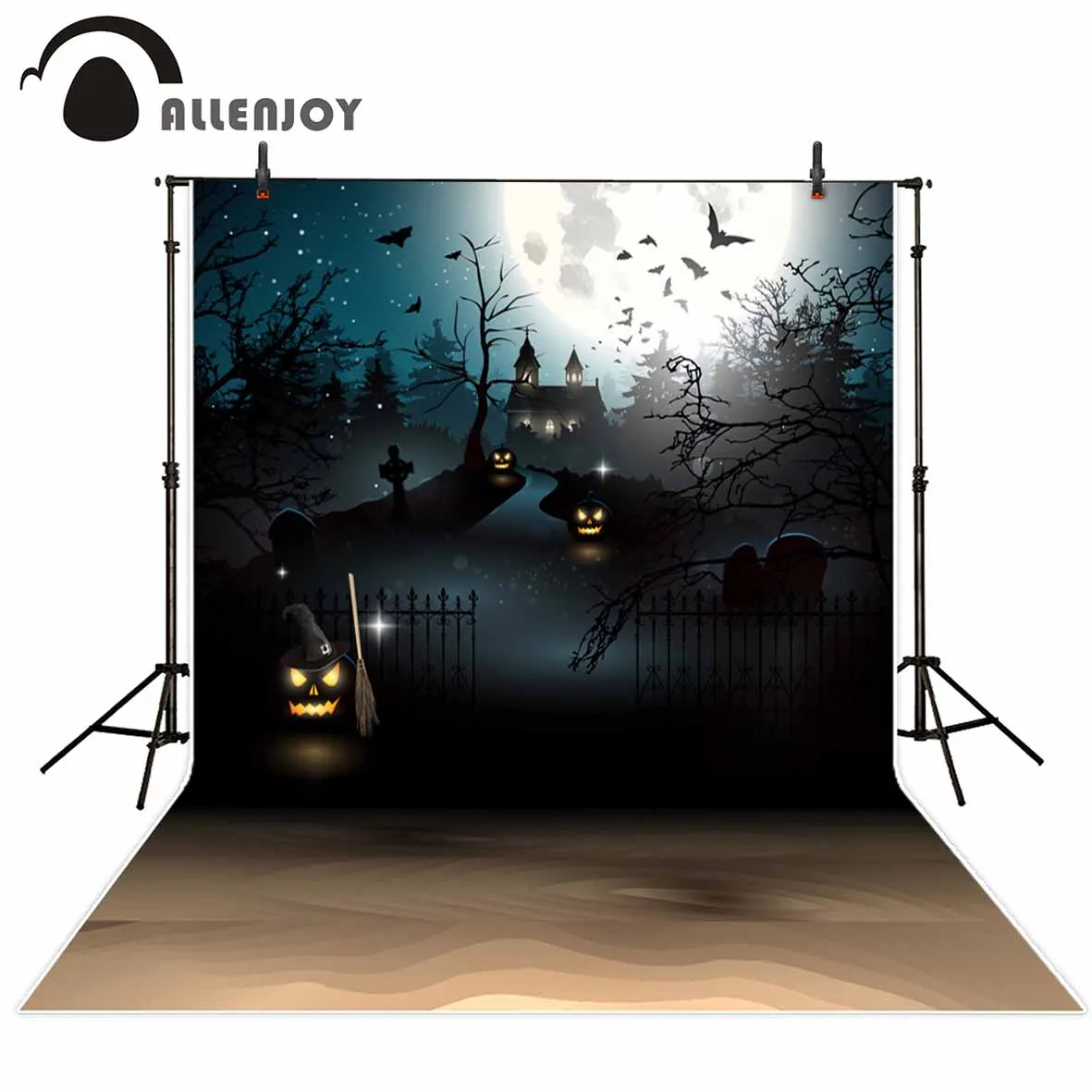 Allenjoy newborn photography background Forest pumpkin cemetery haunted house moon backdrop photocall professional customize
Allenjoy newborn photography background Forest pumpkin cemetery haunted house moon backdrop photocall professional customize