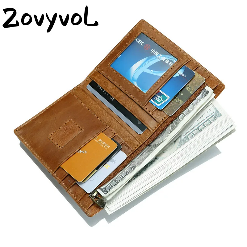 ZOVYVOL 2021 MEN WOMEN PURSE Vintage Crazy Horse Genuine Leather Men Wallet Short Style Male Cowhide Leather Card Holder Pocket
ZOVYVOL 2021 MEN WOMEN PURSE Vintage Crazy Horse Genuine Leather Men Wallet Short Style Male Cowhide Leather Card Holder Pocket