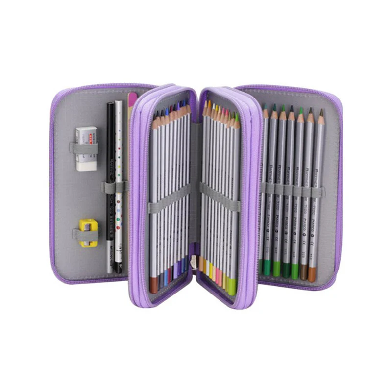 Korean Penal School Pencil Case Kawaii 36/48/72 Holes Pencilcase for Boys Girls Large Pen Bag Box Multifunction Stationery Pouch
Korean Penal School Pencil Case Kawaii 36/48/72 Holes Pencilcase for Boys Girls Large Pen Bag Box Multifunction Stationery Pouch