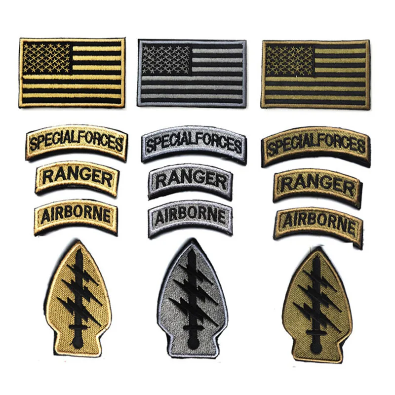 5 Pieces / Set Of Special Lightning Embroidery 3D Badges Frosted Military Camouflage Clothes Sewing Decoration Decals
5 Pieces / Set Of Special Lightning Embroidery 3D Badges Frosted Military Camouflage Clothes Sewing Decoration Decals