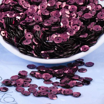 50g 6mm Cup Round Sequins Paillettes Garment Dress Caps DIY Sewing Decoration Dark Red Confetti
50g 6mm Cup Round Sequins Paillettes Garment Dress Caps DIY Sewing Decoration Dark Red Confetti