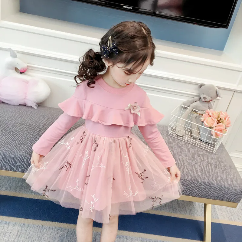 Baby Girls Lace Dress 2019 Fashion Children Floral Dresses For Girls Clothes Solid Party Knit Sweater Dress Kid Princess Dresses
Baby Girls Lace Dress 2019 Fashion Children Floral Dresses For Girls Clothes Solid Party Knit Sweater Dress Kid Princess Dresses