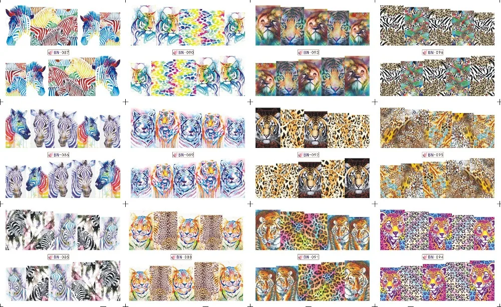 12 Sheets/Lot Stripe Leopard Water Transfer Watermark Pretty Designs Art Decal Sticker Stamping Beauty Manicure Nail Decoration
12 Sheets/Lot Stripe Leopard Water Transfer Watermark Pretty Designs Art Decal Sticker Stamping Beauty Manicure Nail Decoration