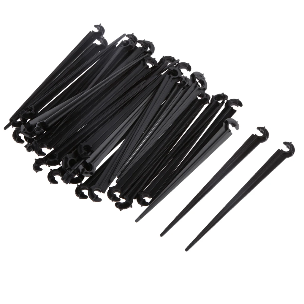 Durable 100x 11mm Plastic Hook Fixed Stems Support Holder 4/7mm Drip Irrigation Water Hose for Water Connectors Garden Supplies
Durable 100x 11mm Plastic Hook Fixed Stems Support Holder 4/7mm Drip Irrigation Water Hose for Water Connectors Garden Supplies