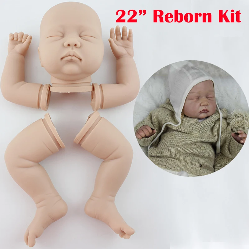 Набор моделей DIY, мягкий силиконовый Reborn Doll Kit, форма головы, руки, ноги, BeBe, реалистичные, закрытые глаза, детские куклы, набор, аксессуары
Набор моделей DIY, мягкий силиконовый Reborn Doll Kit, форма головы, руки, ноги, BeBe, реалистичные, закрытые глаза, детские куклы, набор, аксессуары
