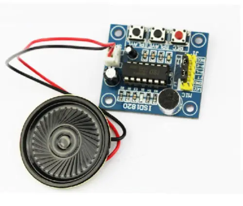 

ISD1820 Sound Voice Recording Playback Module With Mic Sound Audio + Loudspeaker