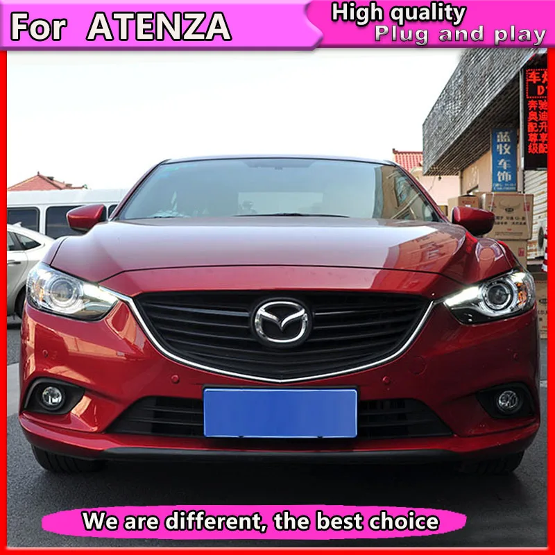 Car Styling for Mazda Atenza Mazda6 Headlights LED Headlight DRL Lens Double Beam HID Xenon Car Accessories
Car Styling for Mazda Atenza Mazda6 Headlights LED Headlight DRL Lens Double Beam HID Xenon Car Accessories