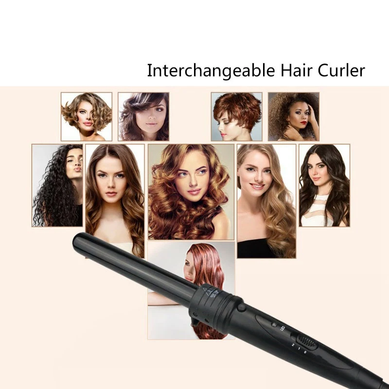 5 In 1 Electric Hair Styling Kits Curling Iron Hairs Curler With Heat Protective Temperature Control Hair Styling Tool Recommend
5 In 1 Electric Hair Styling Kits Curling Iron Hairs Curler With Heat Protective Temperature Control Hair Styling Tool Recommend