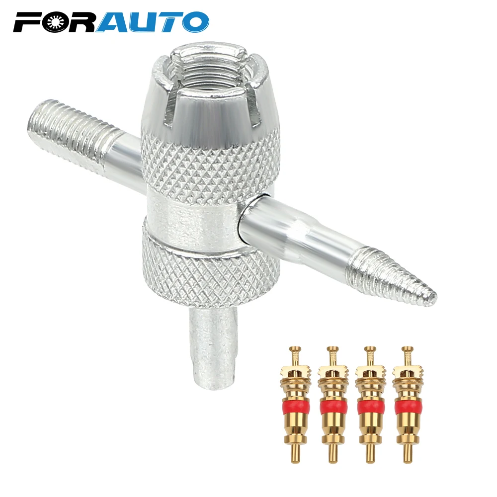 FORAUTO 4 шт., 4 в 1, инструмент для удаления штока клапана, пулер для штока, медный сердечник клапана, инструменты для ремонта автомобильных шин, и...
FORAUTO 4 шт., 4 в 1, инструмент для удаления штока клапана, пулер для штока, медный сердечник клапана, инструменты для ремонта автомобильных шин, и...