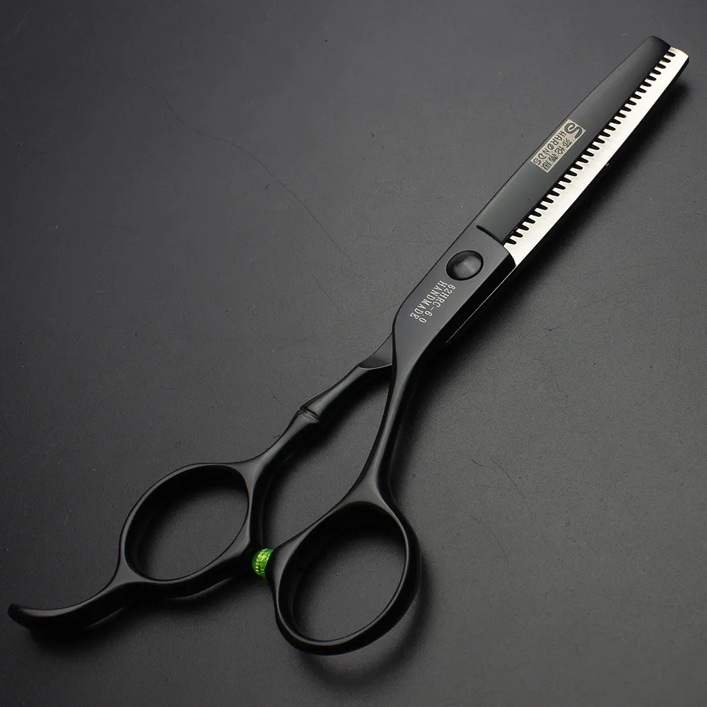 Sharonds 6 inch black hairdressing scissors set salon personality haircut type tool stainless steel thin scissors suit
Sharonds 6 inch black hairdressing scissors set salon personality haircut type tool stainless steel thin scissors suit