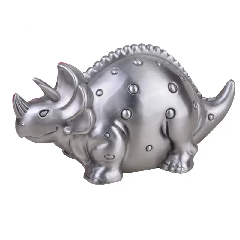 Dinosaur Piggy Bank Zinc Alloy Craft Creative Animal Piggy Bank Children's Gift Money Box Home Decoration Children's Toys
Dinosaur Piggy Bank Zinc Alloy Craft Creative Animal Piggy Bank Children's Gift Money Box Home Decoration Children's Toys