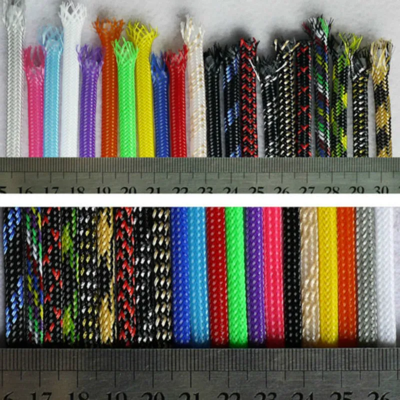 1/10/100 Meters Black - High quality 4mm Braid PET Expandable Sleeving High Density Sheathing Plaited Cable Sleeves
1/10/100 Meters Black - High quality 4mm Braid PET Expandable Sleeving High Density Sheathing Plaited Cable Sleeves