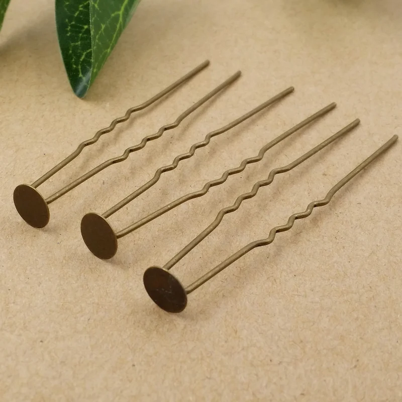 200 Pieces/lot Tray Size:6/8/10/12mm Hairpin long:65mm Copper Antique Bronze Vintage U Shaped Hairpin DIY fashion Jewelry
200 Pieces/lot Tray Size:6/8/10/12mm Hairpin long:65mm Copper Antique Bronze Vintage U Shaped Hairpin DIY fashion Jewelry