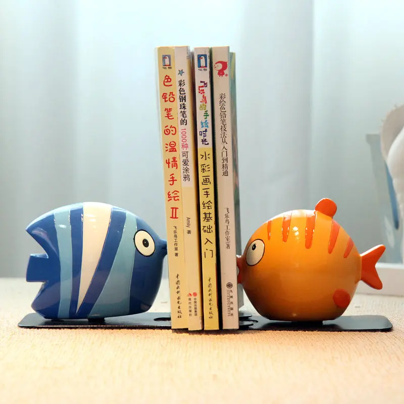 2pcs/Pair fish Fashion Bookshelf Metal Bookend Eiffel Tower Desk Holder Stand For Books Organizer
2pcs/Pair fish Fashion Bookshelf Metal Bookend Eiffel Tower Desk Holder Stand For Books Organizer
