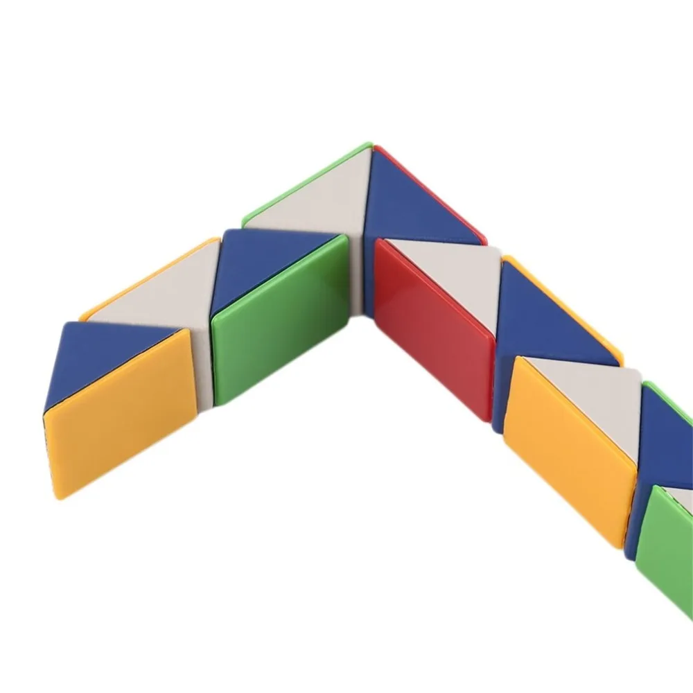 Magic Cube Snake Puzzle Ruler 24 Blocks Educational Funny Toys For Children Magic 3D Cube Game Puzzle
Magic Cube Snake Puzzle Ruler 24 Blocks Educational Funny Toys For Children Magic 3D Cube Game Puzzle