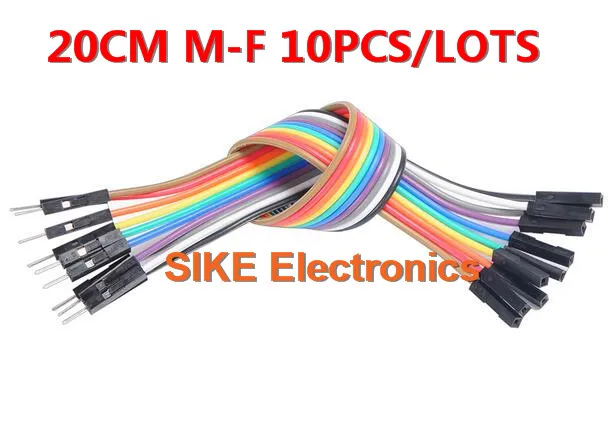 new 10pcs in Row Dupont Cable 20cm 2.54mm 1pin 1p-1p Female to Male jumper wire for Arduino
new 10pcs in Row Dupont Cable 20cm 2.54mm 1pin 1p-1p Female to Male jumper wire for Arduino