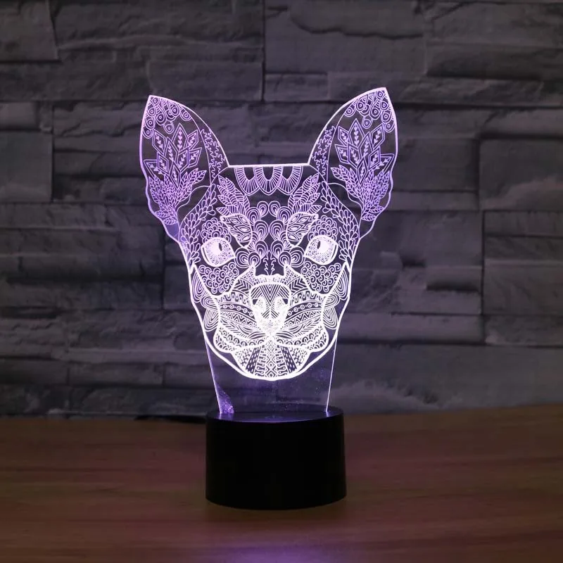 Animal Cat 7 Color 3D Visual Led Night Light Touch Usb Table Lamp For Room Art Decor Children Gift
Animal Cat 7 Color 3D Visual Led Night Light Touch Usb Table Lamp For Room Art Decor Children Gift