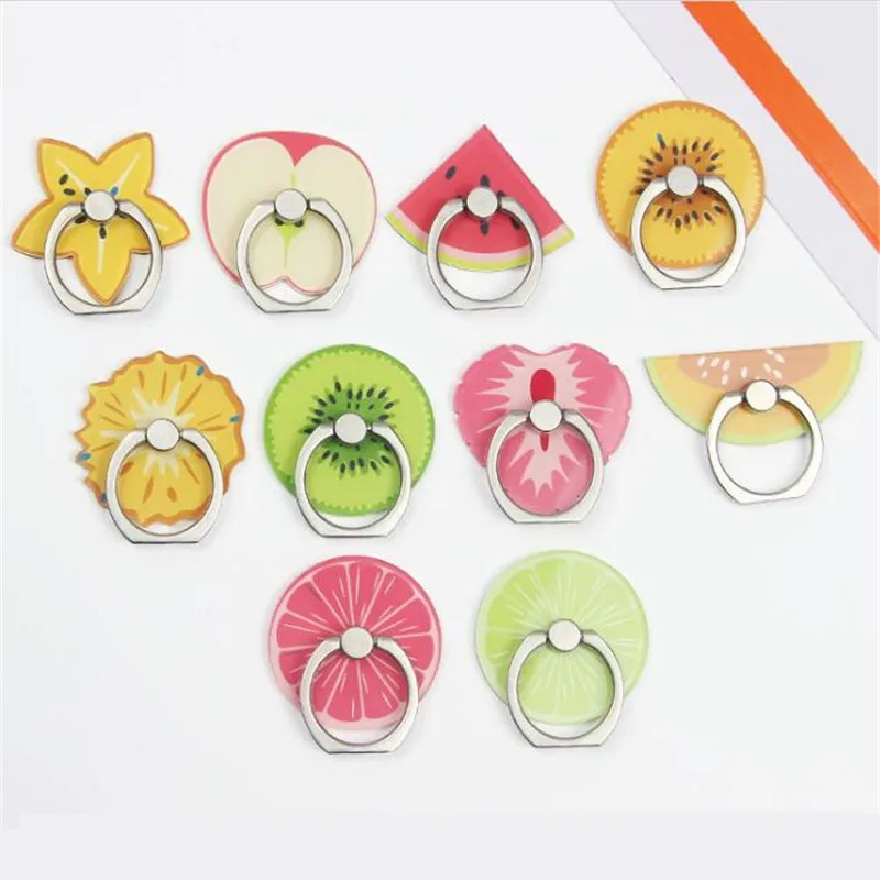 100PCS/LOT Cartoon Fruits Kiwifruit Cantaloupe Finger Ring Smartphone Stand Holder Mobile Phone Holder For Huawei All Phone
100PCS/LOT Cartoon Fruits Kiwifruit Cantaloupe Finger Ring Smartphone Stand Holder Mobile Phone Holder For Huawei All Phone