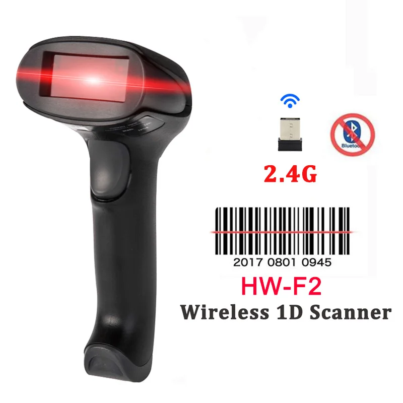 Portable Barcode Scanner Wireless Bluetooth 2D QR Bar Code Reader For Android iOS iPad Mobile Payment HW-L28BT |
