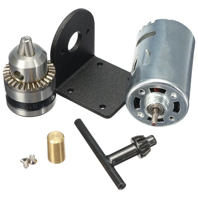 Dc 12-36V Lathe Press 555 Motor With Miniature Hand Drill Chuck And Mounting Bracket Dc Motor
Dc 12-36V Lathe Press 555 Motor With Miniature Hand Drill Chuck And Mounting Bracket Dc Motor