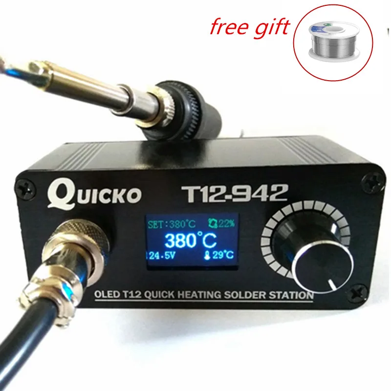 Mini Soldering Station 24V 3A MAX 75W Solder T12 Iron Tip Portable Finished Machine Soldering Stations Adapter Welding Tool
Mini Soldering Station 24V 3A MAX 75W Solder T12 Iron Tip Portable Finished Machine Soldering Stations Adapter Welding Tool