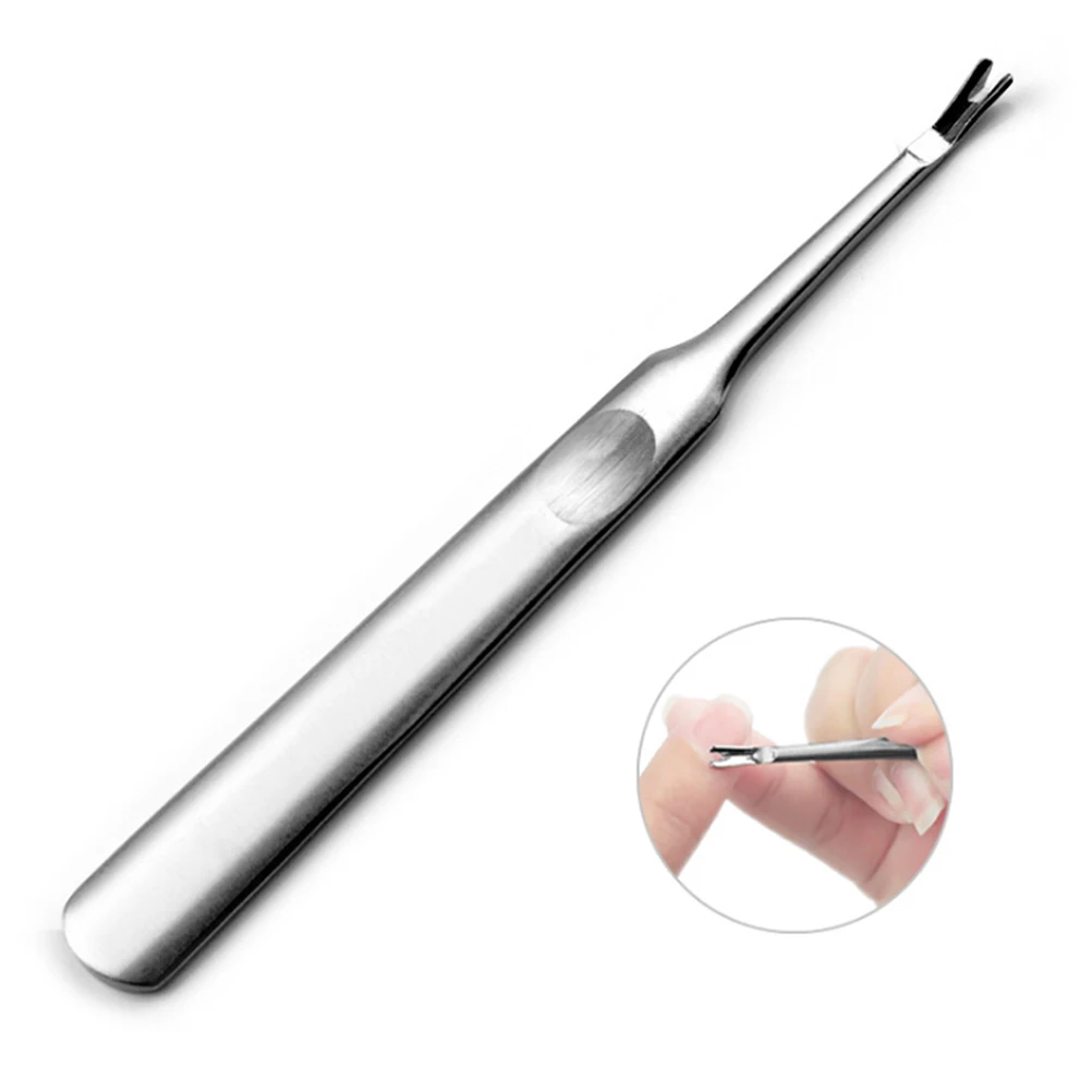 1pcs Stainless steel Nail file Manicure tools The dead skin fork Double head Exfoliating knife pick manicure tools 
1pcs Stainless steel Nail file Manicure tools The dead skin fork Double head Exfoliating knife pick manicure tools