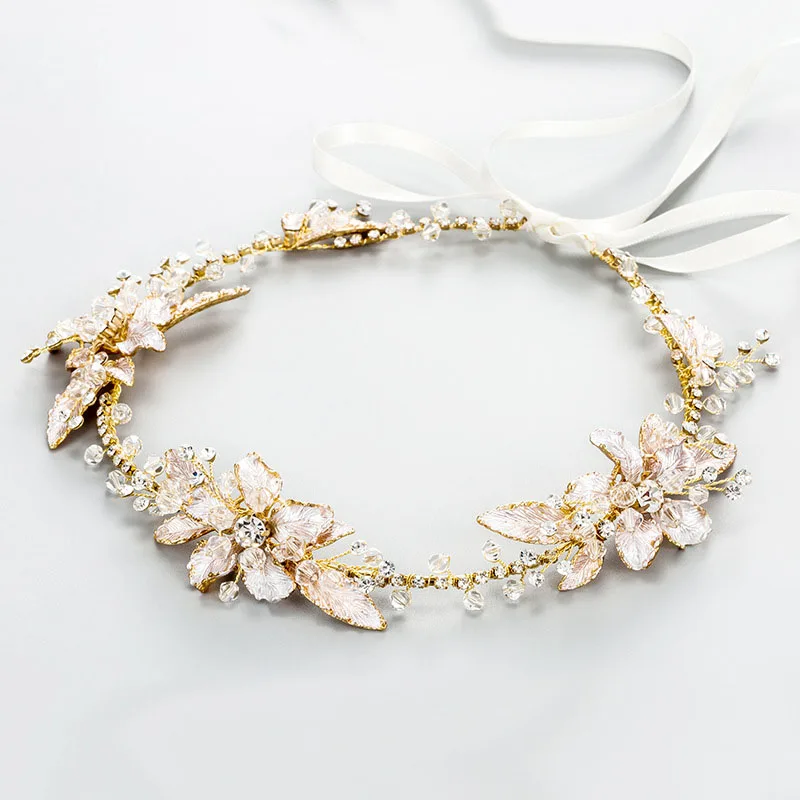SLBRIDAL Luxury Handmade Rhinestones Crystal Pearls Flower Wedding Headpiece Bridal Tiara Headband Hair accessories Bridesmaids
SLBRIDAL Luxury Handmade Rhinestones Crystal Pearls Flower Wedding Headpiece Bridal Tiara Headband Hair accessories Bridesmaids