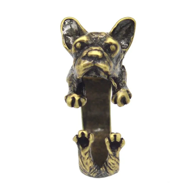 1 Piece Cute French Bulldog Ring Men And Women Animal Wrap Ring Animal French Bulldog Ring
1 Piece Cute French Bulldog Ring Men And Women Animal Wrap Ring Animal French Bulldog Ring