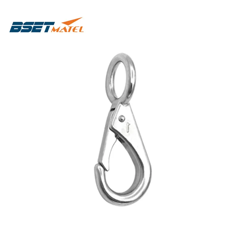 Marine Grade Stainless Steel 316 Rigid Loaded Fixed Eye Spring Clip Snap Hook Carabiner Marine Hardware Accessories for Boats
Marine Grade Stainless Steel 316 Rigid Loaded Fixed Eye Spring Clip Snap Hook Carabiner Marine Hardware Accessories for Boats