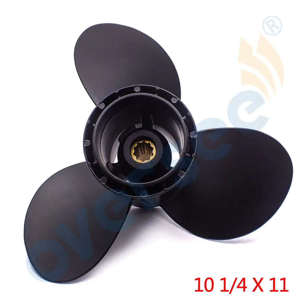 58100 96420 019 Пропеллер для Suzuki Johnson evinгруб подвесной 20 30 PS S30 10 1/4x11 Алюминий|propeller