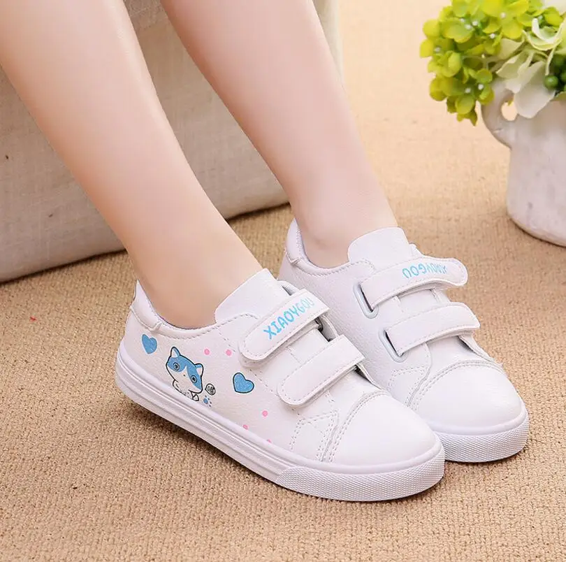 Girls White PU Leather Shoes Princess Breathable Sneakers Fashion Casual For Children Size 25-36
Girls White PU Leather Shoes Princess Breathable Sneakers Fashion Casual For Children Size 25-36