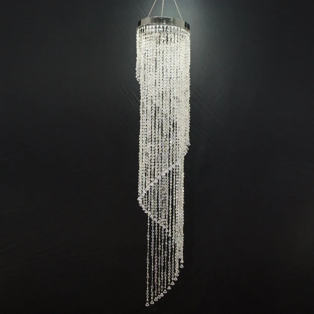 2019 long crystal wedding props decorhotel lobby Villa Dining Room Ceiling Pendant suspending chandelier Hanging ornaments
2019 long crystal wedding props decorhotel lobby Villa Dining Room Ceiling Pendant suspending chandelier Hanging ornaments
