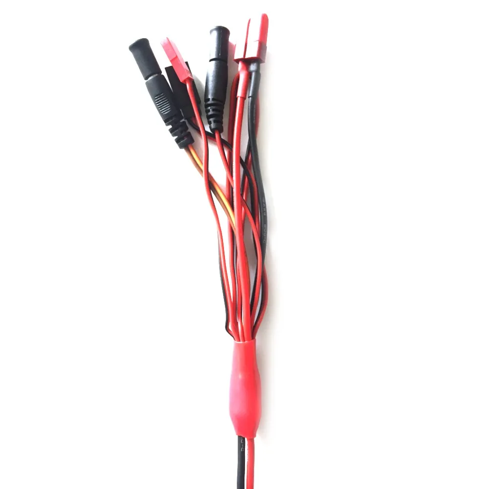 5-in-1 Banana Plug Squid Charge Lead Cord Adapter - T-Plug JST Futaba RC Products
5-in-1 Banana Plug Squid Charge Lead Cord Adapter - T-Plug JST Futaba RC Products