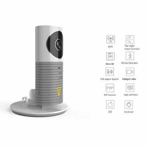 HD 720P умная камера безопасности для домашнего использования с собачкой WiFi IP