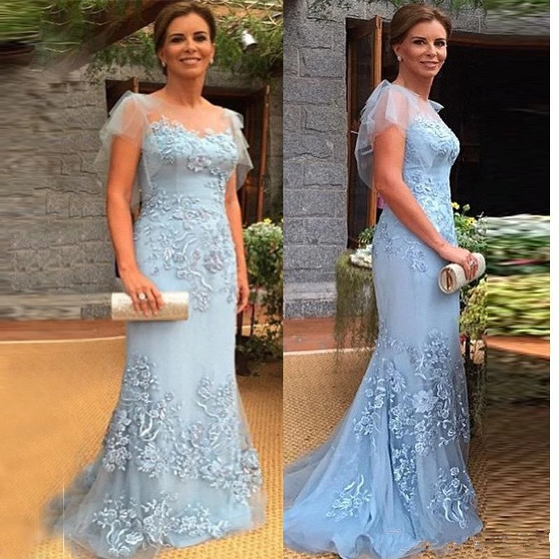 Modern Long Mermaid Mother Of The Bridal Dresses New Cap Sleeve Floor Length Applique Scoop Neck Formal Evening Party Gown
Modern Long Mermaid Mother Of The Bridal Dresses New Cap Sleeve Floor Length Applique Scoop Neck Formal Evening Party Gown