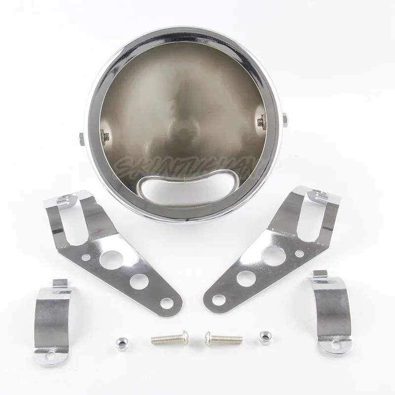 5.75 Inch Round headlight Housing Bucket 5 3/4" Mounting motorcycle Housing Bucket for Harley Motorcycle Sportster Black/Chrome
5.75 Inch Round headlight Housing Bucket 5 3/4" Mounting motorcycle Housing Bucket for Harley Motorcycle Sportster Black/Chrome