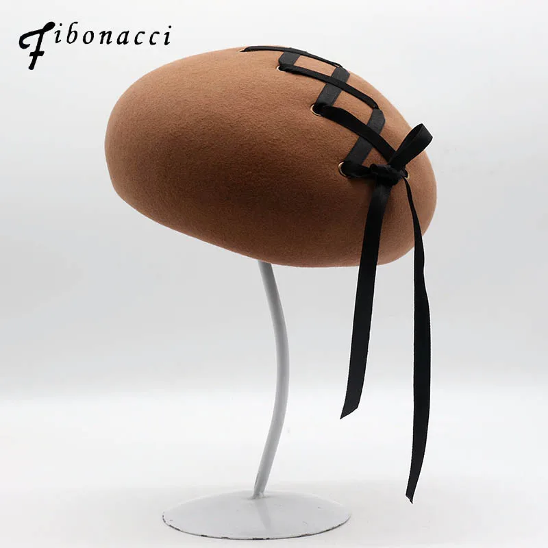 Fibonacci Hats For Women New Elegant Female Wearing Rope Berets Brand Quality Wool Felt Cap Autumn Winter Women Hats
Fibonacci Hats For Women New Elegant Female Wearing Rope Berets Brand Quality Wool Felt Cap Autumn Winter Women Hats