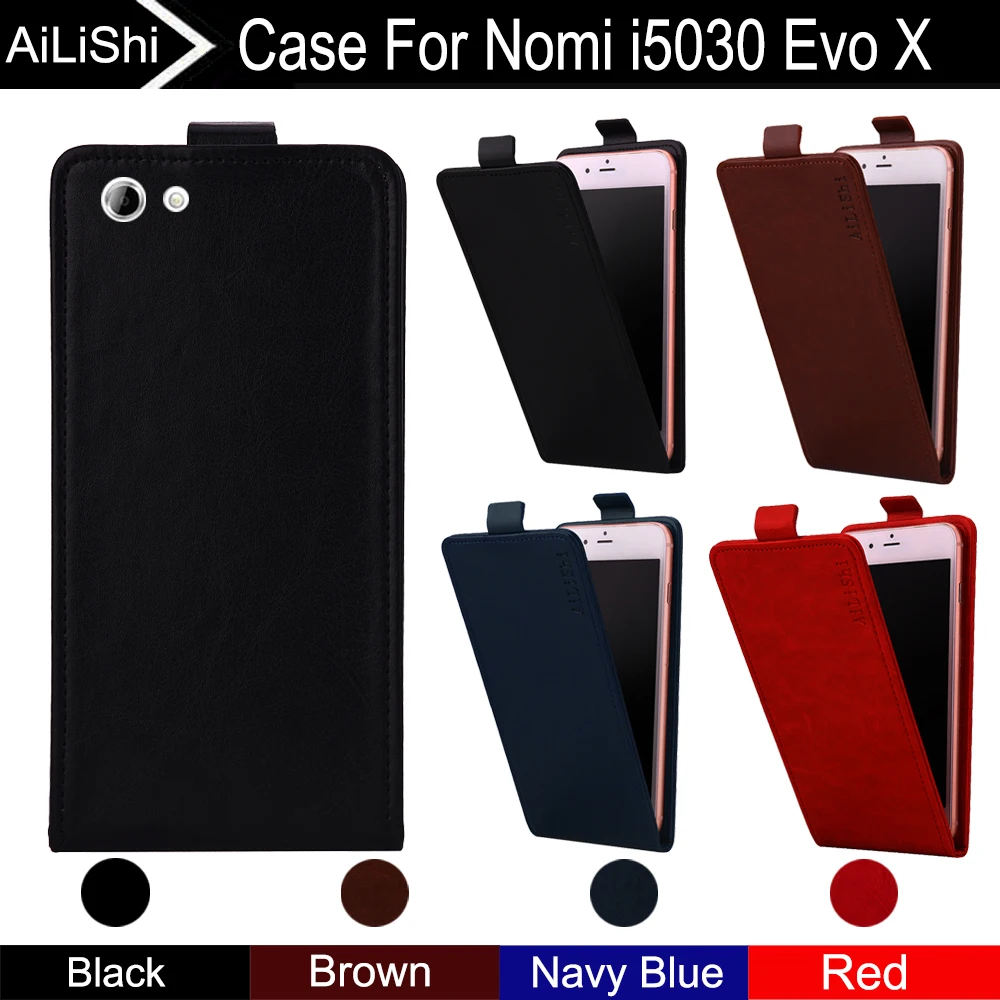 AiLiShi для Nomi i5030 Evo X чехол Вертикальный кожаный аксессуары телефона 4 цвета +